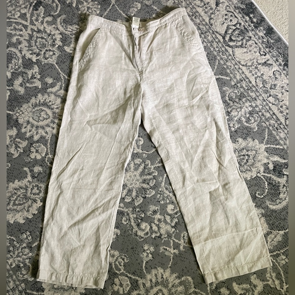 L.L. Bean Linen Pants